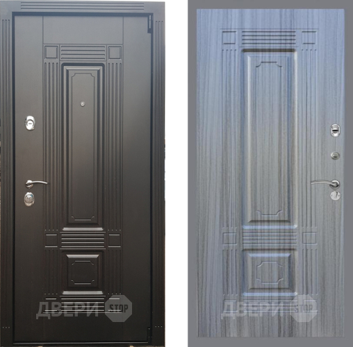 Входная металлическая Дверь Рекс (REX) 9 FL-2 Сандал грей в Ногинск