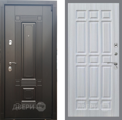 Входная металлическая Дверь Рекс (REX) 9 FL-33 Сандал белый в Ногинск