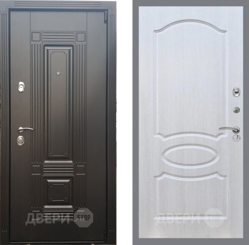 Входная металлическая Дверь Рекс (REX) 9 FL-128 Лиственница беж в Ногинск