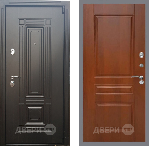 Входная металлическая Дверь Рекс (REX) 9 FL-243 Итальянский орех в Ногинск