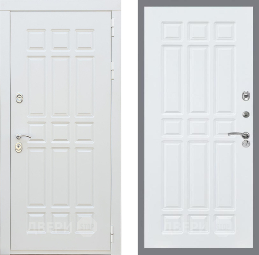 Входная металлическая Дверь Рекс (REX) 8 Силк Сноу FL-33 Силк Сноу в Ногинск