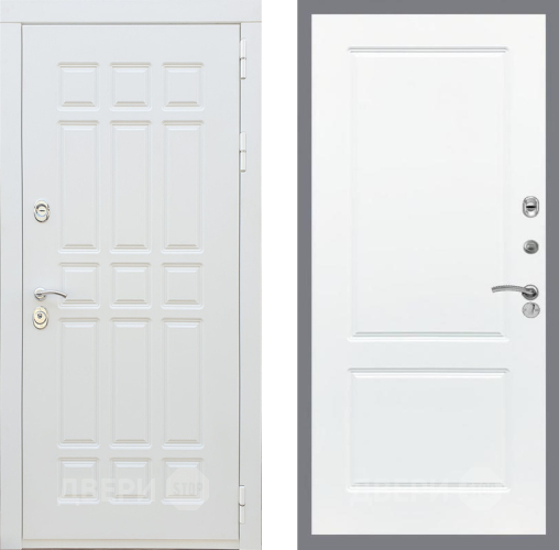 Дверь Рекс (REX) 8 Силк Сноу FL-117 Силк Сноу в Ногинск