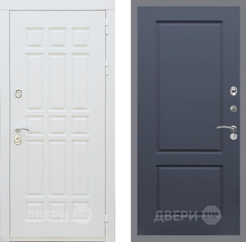 Входная металлическая Дверь Рекс (REX) 8 Силк Сноу FL-117 Силк титан в Ногинск