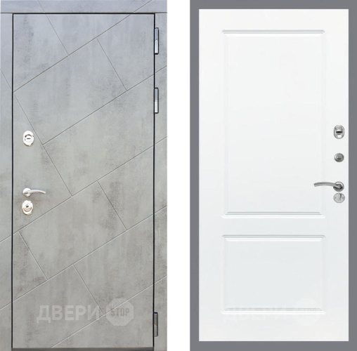 Входная металлическая Дверь Рекс (REX) 22 FL-117 Силк Сноу в Ногинск