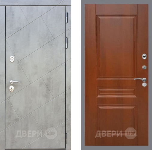 Входная металлическая Дверь Рекс (REX) 22 FL-243 Итальянский орех в Ногинск