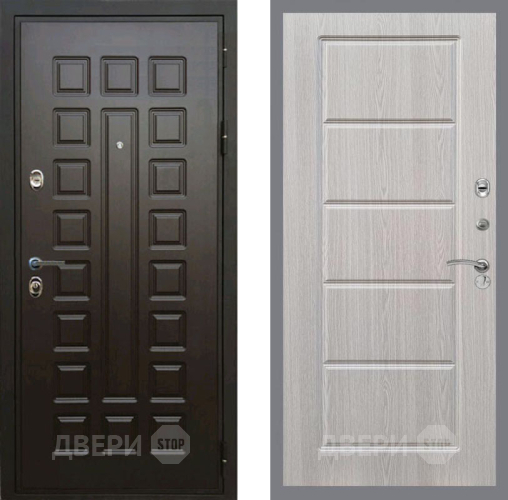 Входная металлическая Дверь Рекс (REX) Премиум 3к FL-39 Беленый дуб в Ногинск