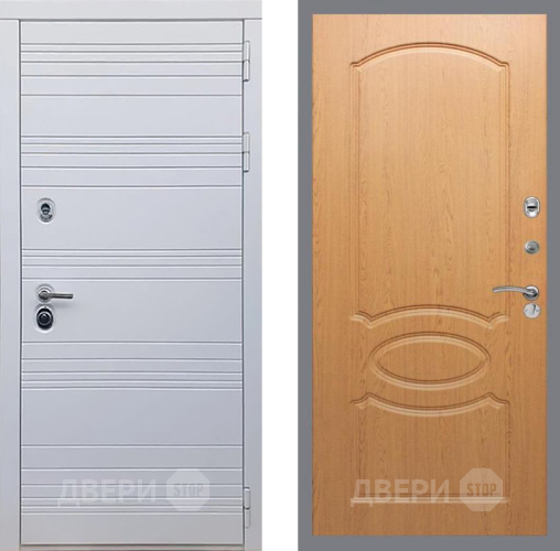 Дверь Рекс (REX) 14 Силк Сноу FL-128 Дуб в Ногинск