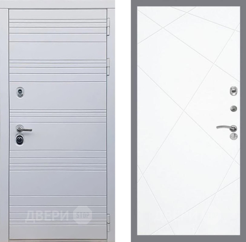 Дверь Рекс (REX) 14 Силк Сноу FL-291 Силк Сноу в Ногинск