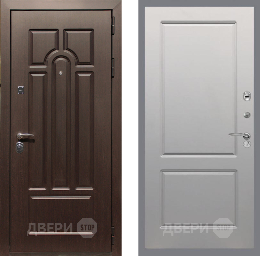 Дверь Рекс (REX) Эврика FL-117 Грей софт в Ногинск