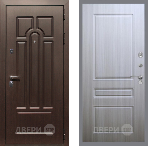 Дверь Рекс (REX) Эврика FL-243 Сандал белый в Ногинск