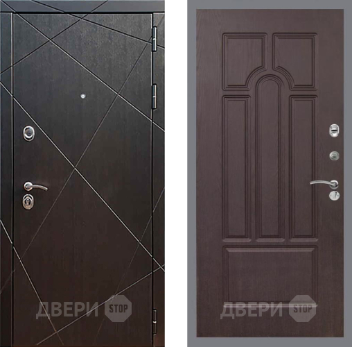 Входная металлическая Дверь Рекс (REX) 13 Венге FL-58 Венге в Ногинск