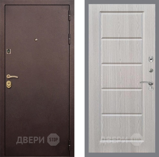 Входная металлическая Дверь Рекс (REX) Лайт 3К FL-39 Беленый дуб в Ногинск