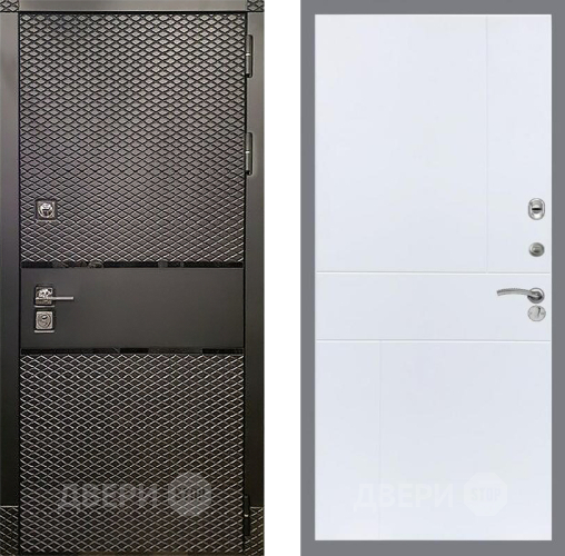 Дверь Рекс (REX) 15 Черный Кварц FL-290 Силк Сноу в Ногинск