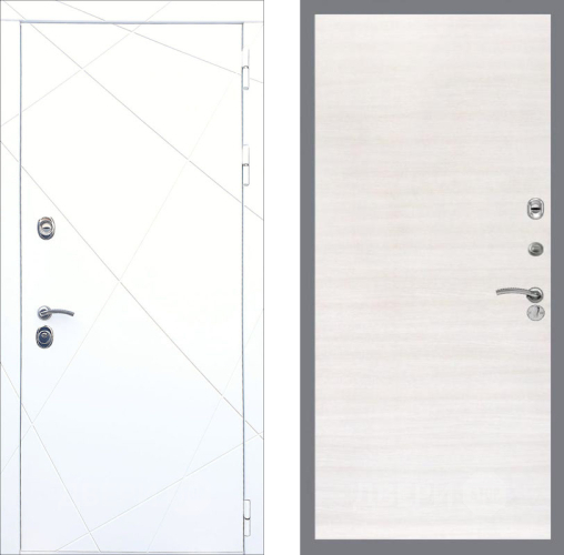 Входная металлическая Дверь Рекс (REX) 13 Силк Сноу GL Акация в Ногинск