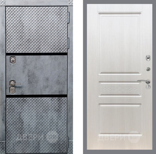 Дверь Рекс (REX) 15 Бетон Темный FL-243 Лиственница беж в Ногинск