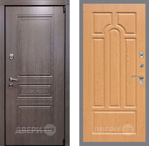 Входная металлическая Дверь Рекс (REX) Премиум-S FL-58 Дуб в Ногинск