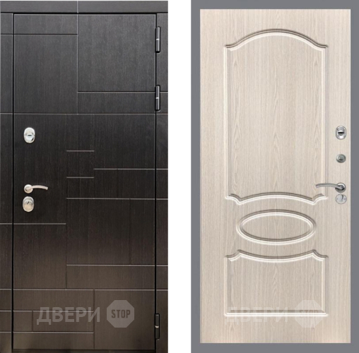 Входная металлическая Дверь Рекс (REX) 20 FL-128 Беленый дуб в Ногинск