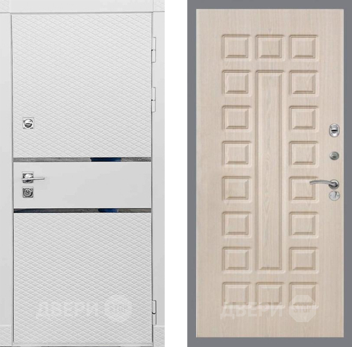 Дверь Рекс (REX) 15 Силк Сноу FL-183 Беленый дуб в Ногинск