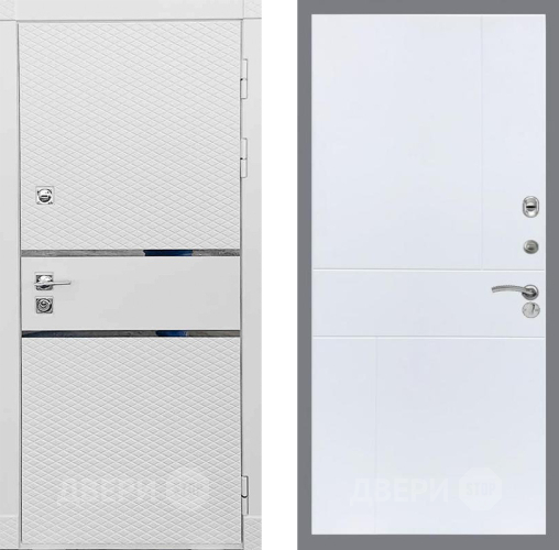 Входная металлическая Дверь Рекс (REX) 15 Силк Сноу FL-290 Силк Сноу в Ногинск