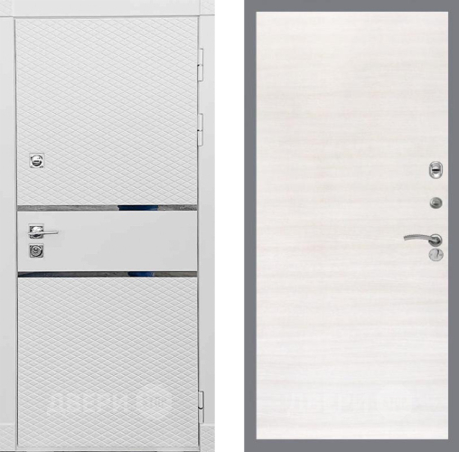 Входная металлическая Дверь Рекс (REX) 15 Силк Сноу GL Акация в Ногинск