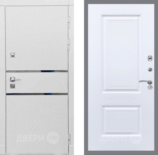 Входная металлическая Дверь Рекс (REX) 15 Силк Сноу Смальта Силк Сноу в Ногинск