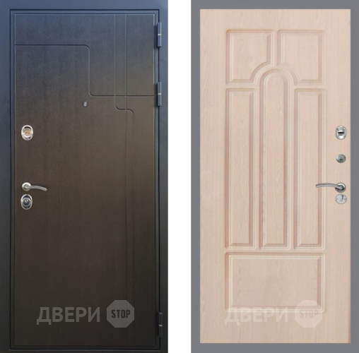 Входная металлическая Дверь Рекс (REX) Премиум-246 FL-58 Беленый дуб в Ногинск