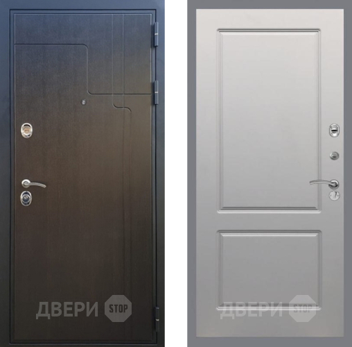 Входная металлическая Дверь Рекс (REX) Премиум-246 FL-117 Грей софт в Ногинск