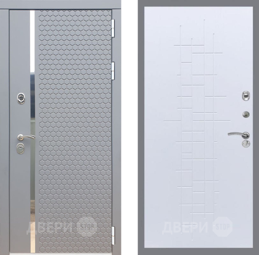 Входная металлическая Дверь Рекс (REX) 24 FL-289 Белый ясень в Ногинск