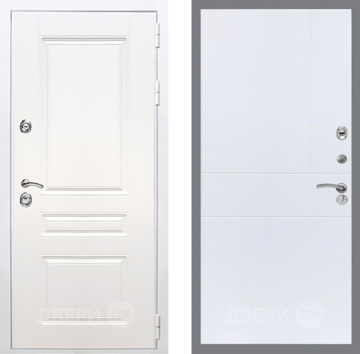 Дверь Рекс (REX) Премиум-н Силк Сноу FL-290 Силк Сноу в Ногинск