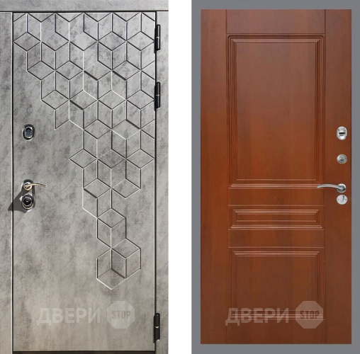 Входная металлическая Дверь Рекс (REX) 23 FL-243 Итальянский орех в Ногинск