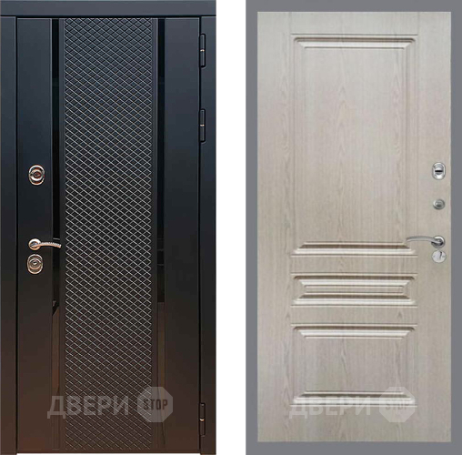 Входная металлическая Дверь Рекс (REX) 25 FL-243 Беленый дуб в Ногинск