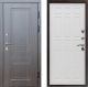 Входная металлическая Дверь Престиж TERMO с терморазрывом Классика Спарта Лиственница белая в Ногинск