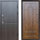 Входная металлическая Дверь Престиж TERMO с терморазрывом Горизонт Венге Арка Дуб в Ногинск