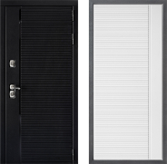 Дверь Дверной континент ДК-1 ФЛ-757 Белое Стекло Софт милк 860х2050 мм