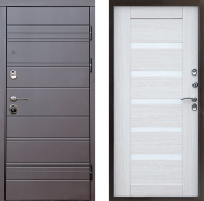 Дверь Престиж Линия Браун Царга Лиственница белая 960х2050 мм