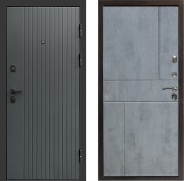 Дверь Престиж Tvist Grey Горизонт Бетон темный