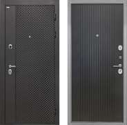 Дверь Интекрон (INTECRON) Олимпия Black 4К ФЛ-295 Лофт черный