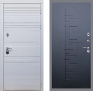 Дверь Рекс (REX) 14 Силк Сноу FL-289 Ясень черный 860х2050 мм