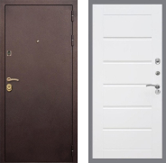 Дверь Рекс (REX) Лайт 3К Сити Белый ясень 860х2050 мм